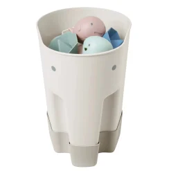 Bath Accessories>Clement - Equipement Snuggle Ellie Bath Toy Drying Caddy- Taupe