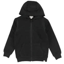 Fleeces And Sweatshirts|Tops>Miles Soccer Zip Hoodie 3-6y Black