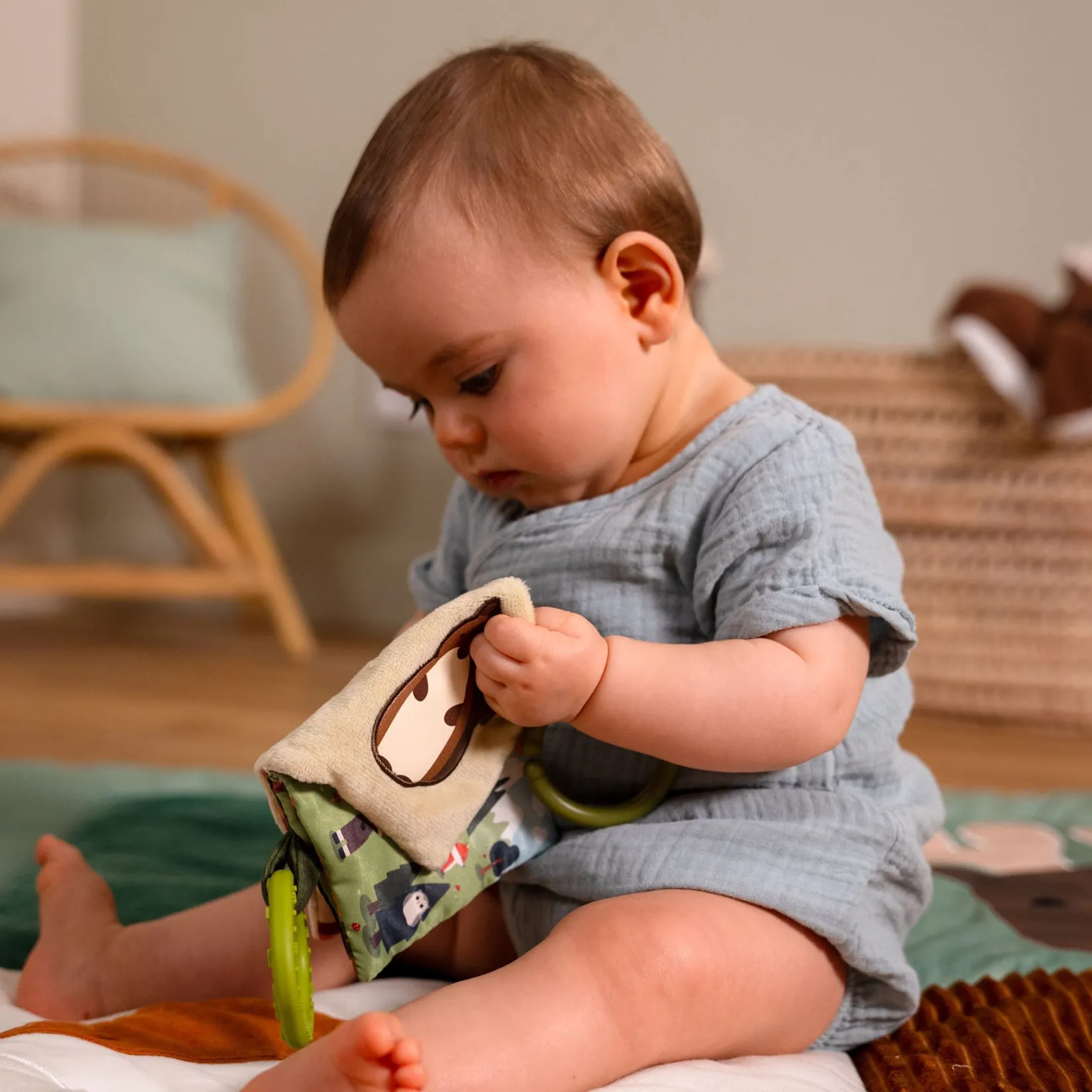 New Soft Baby Book - Forest Stroller & Car Seat Toys|Developmental Toys