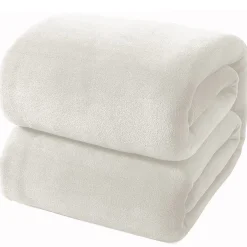 Blankets|Blankets>SAFDIE u0026 CO Soft Flannel Blankets - DQ Cream