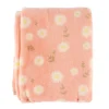 Hot Soft Flannel Blankets Daisies - Pink Kids Blankets|Blankets