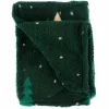 Blankets|Blankets>SAFDIE u0026 CO Soft Flannel Blankets- Green Tree