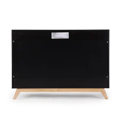 Best Soho 5-Drawer Dresser - Black / Natural Storage Furniture