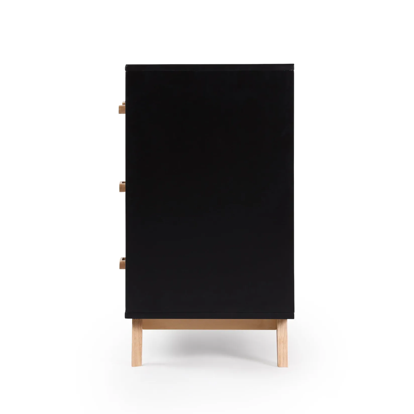 Best Soho 5-Drawer Dresser - Black / Natural Storage Furniture