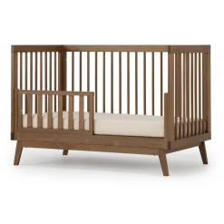Best Soho 3-In-1 Convertible Crib - Walnut Cribs & Mattresses|Cribs & Mattresses