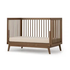 Best Soho 3-In-1 Convertible Crib - Walnut Cribs & Mattresses|Cribs & Mattresses