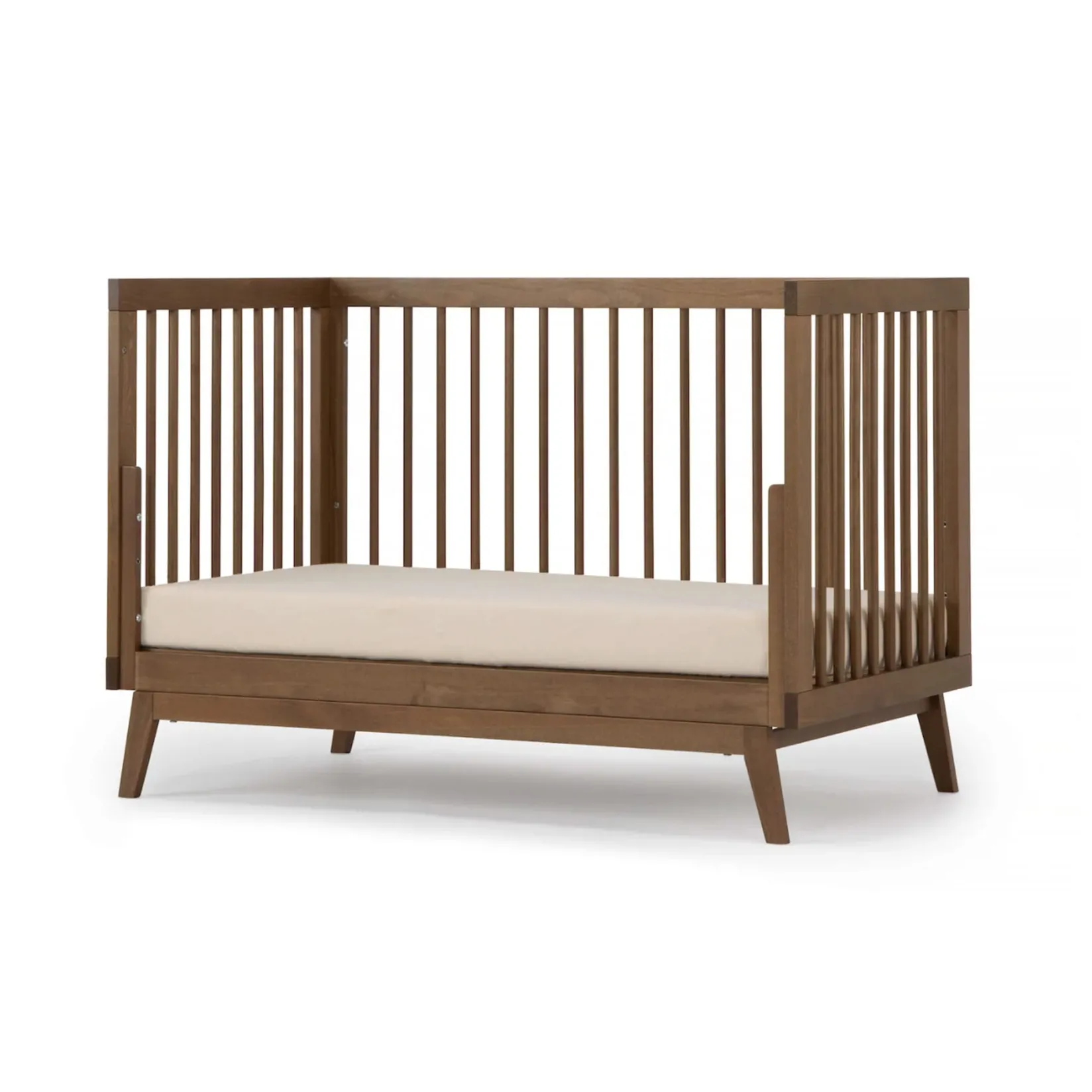 Best Soho 3-In-1 Convertible Crib - Walnut Cribs & Mattresses|Cribs & Mattresses