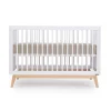 Cribs & Mattresses|Cribs & Mattresses>Dadada Baby Soho 3-in-1 Convertible Crib - White / Natural