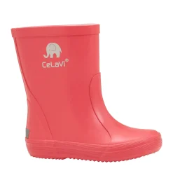 Mid-Season Boots|Rain Boots>CeLaVi Solid Basic Wellies Sizes 24-35 Red