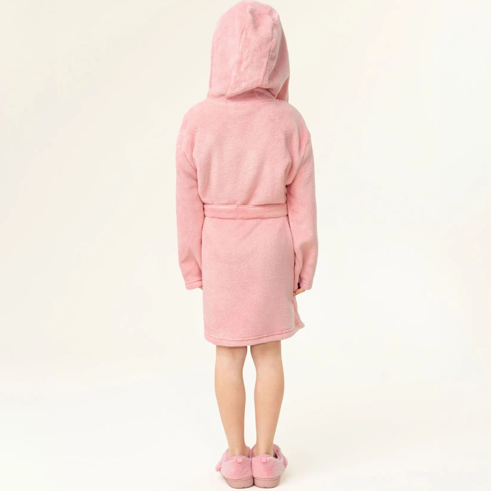 Pajamas & Bathrobes>Nano Solid Bathrobe 2-14y