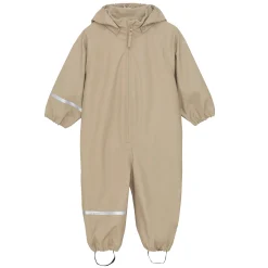 Outerwear|Outerwear>CeLaVi Solid PU Rainwear Suit 6m-5y Beige