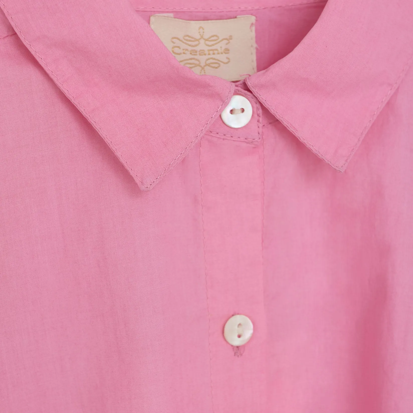 Discount Solid Shirt 4-14 Kids Tops