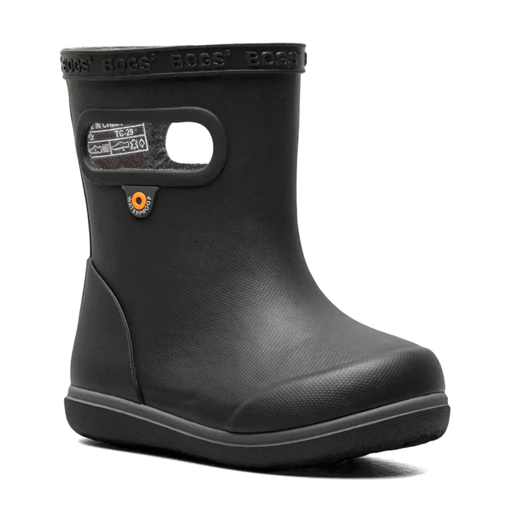 Mid-Season Boots|Rain Boots>Bogs Solid Skipper Ii Rainboot 4-13 Black