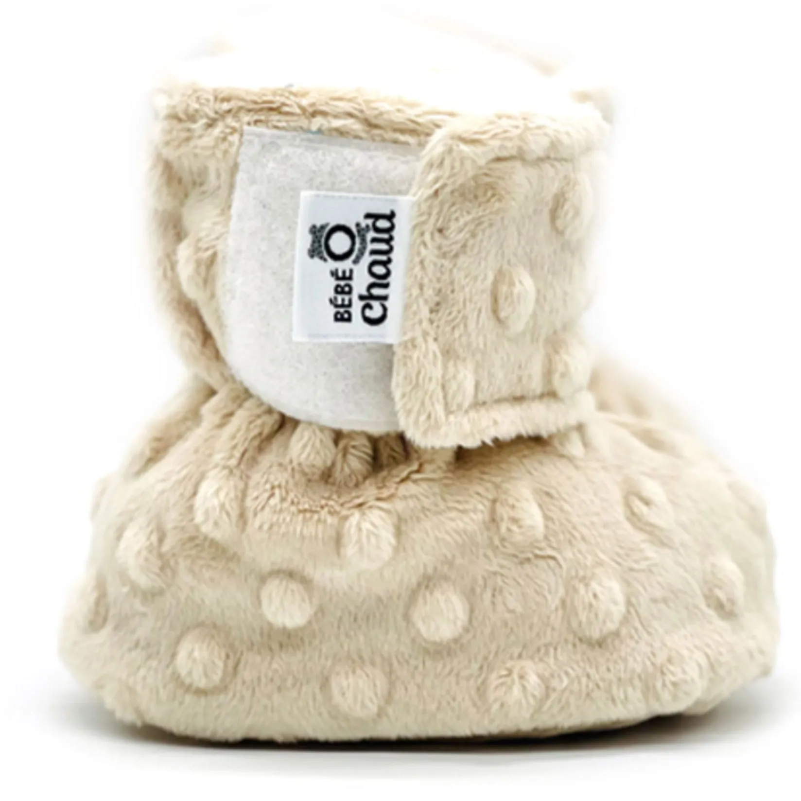 Slippers>Bebe O Chaud Solid Velux Slippers 6-24m