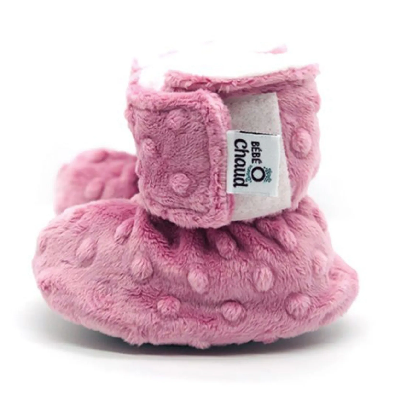 Slippers>Bebe O Chaud Solid Velux Slippers 6-24m