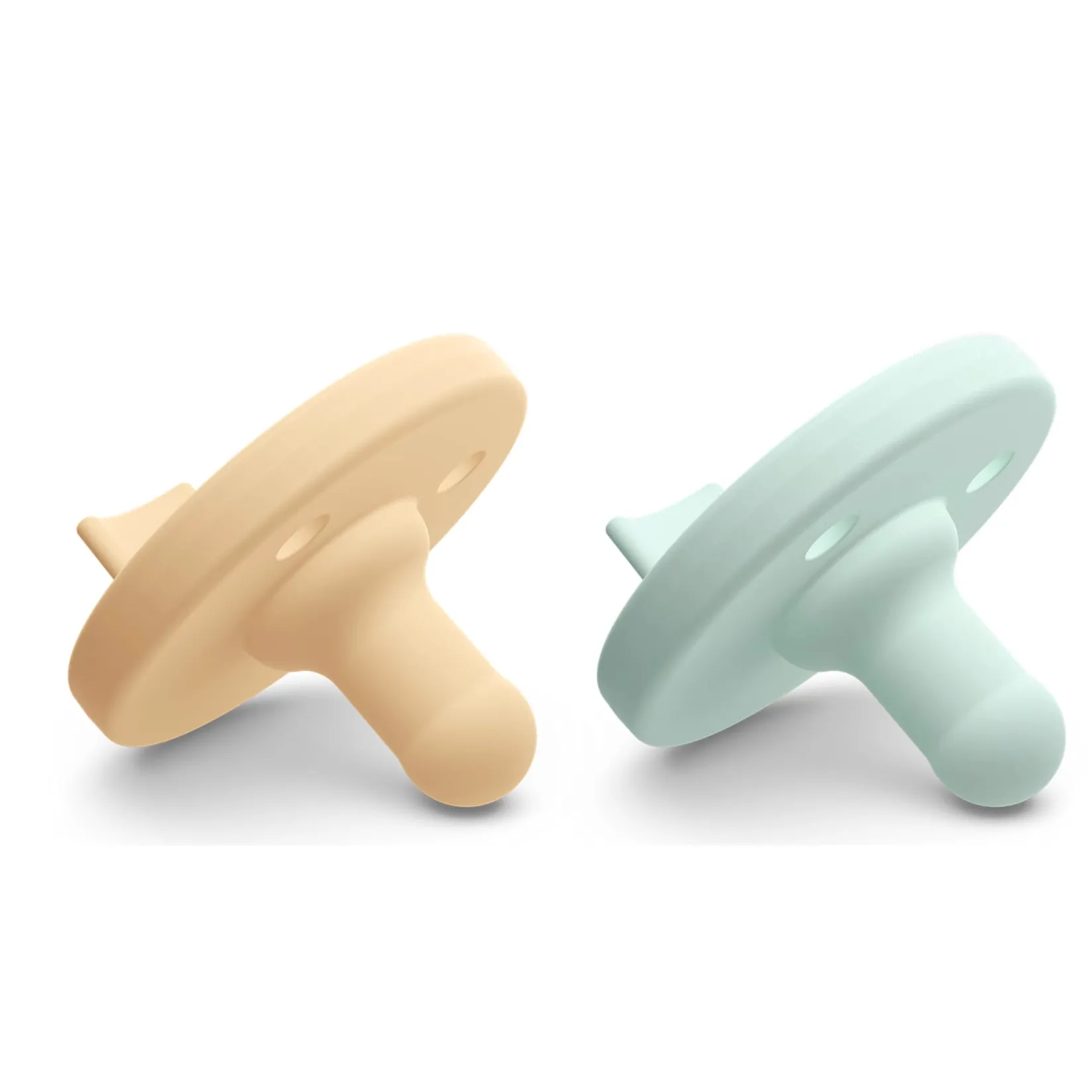 Pacifiers & Clips|Pacifiers & Clips>Philips Avent Soothie Pacifier Yellow Cyan (2)