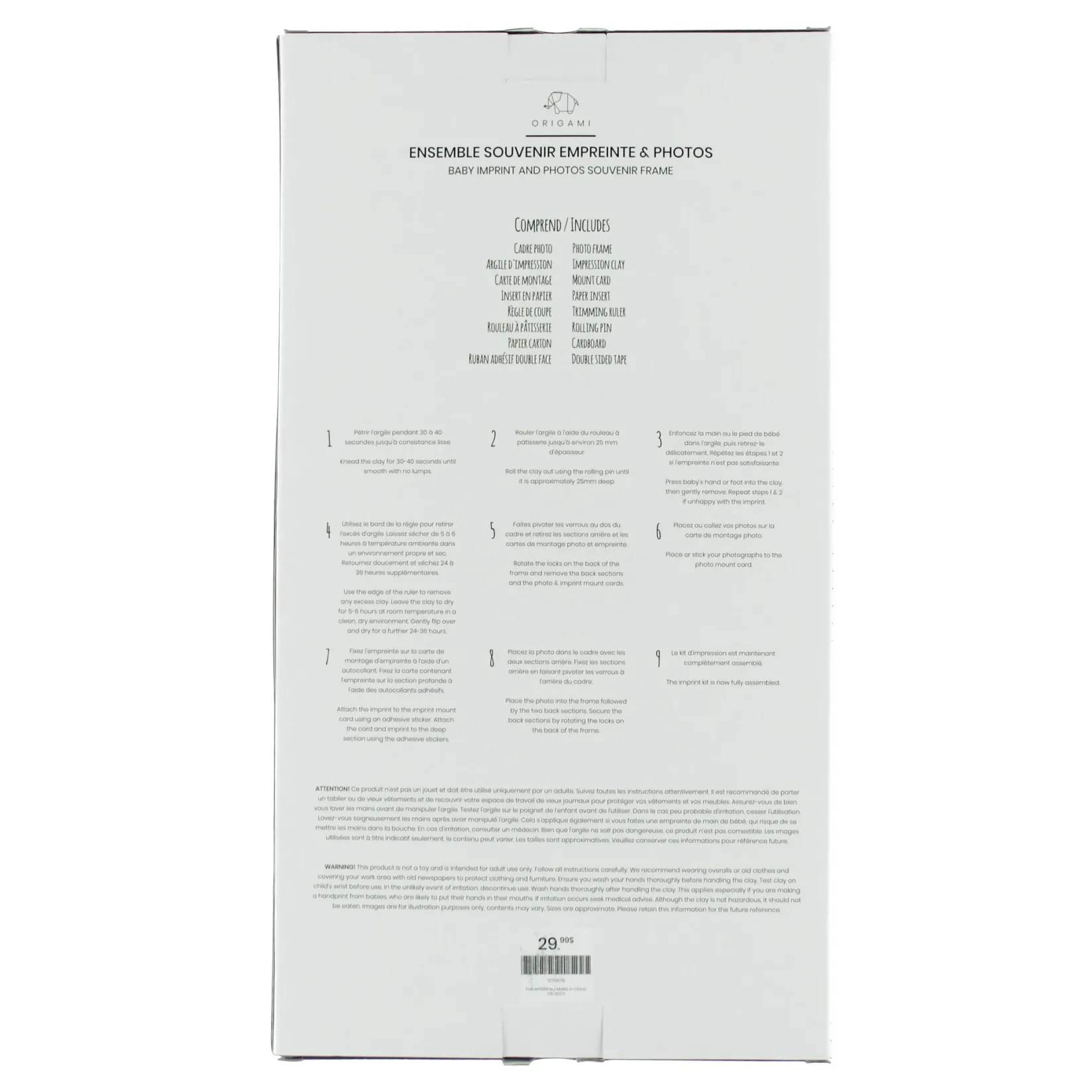 Sale Souvenir Frame - Baby Imprint/Photos Baby Memories|Baby Memories