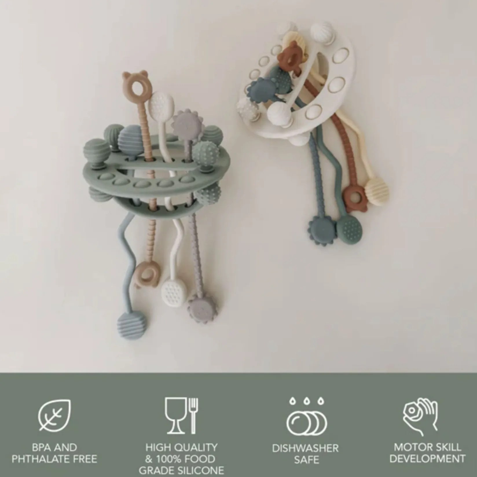 Developmental Toys>Nouka Space Pull Toy - Light Spring