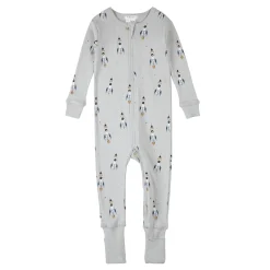 Pajamas|Pyjamas>Firsts par Petit Lem Space Rockets Pajamas 12-24m Grey