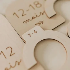 Outlet Séparateurs Grandeurs en Bois Storage