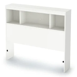 Twin, Full & Queen Beds>South Shore Spark Twin Bookcase Headboard - Pure White
