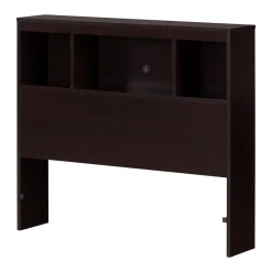 Twin, Full & Queen Beds>South Shore Spark Twin Bookcase Headboard - Chocolate