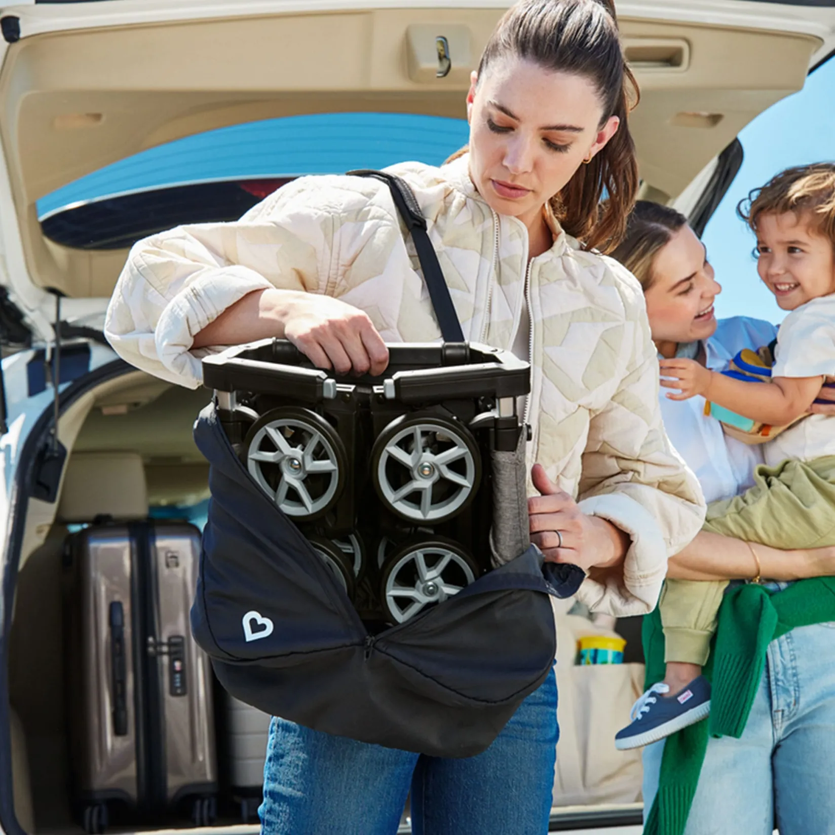 Strollers|Strollers & Trailers>Munchkin Sparrow Stroller - Black