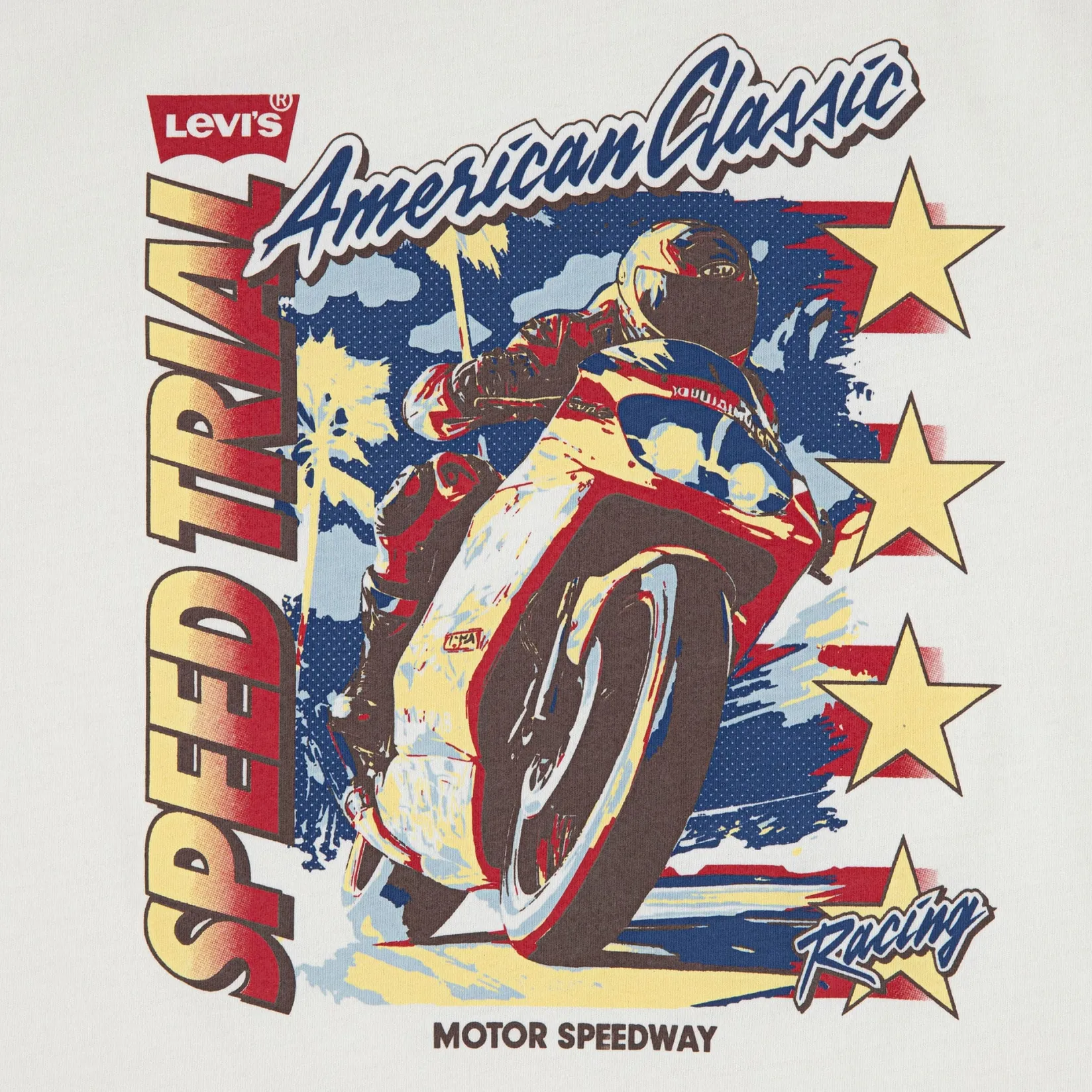 Tops>Levis Speed Trial T-shirt 4-7y Ivory