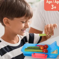 New SpiderMan Snack Container Dip Kids Breastfeeding|Snack Bags & Containers