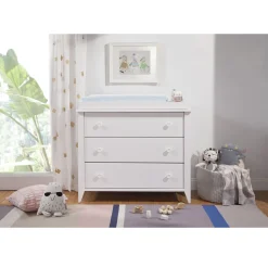 Discount Sprout 3-Drawer Changer Dresser - White Changing Tables