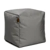 Clearance Square Ottoman and Footrest - Charcoal Grey Kid'S Tables & Chairs