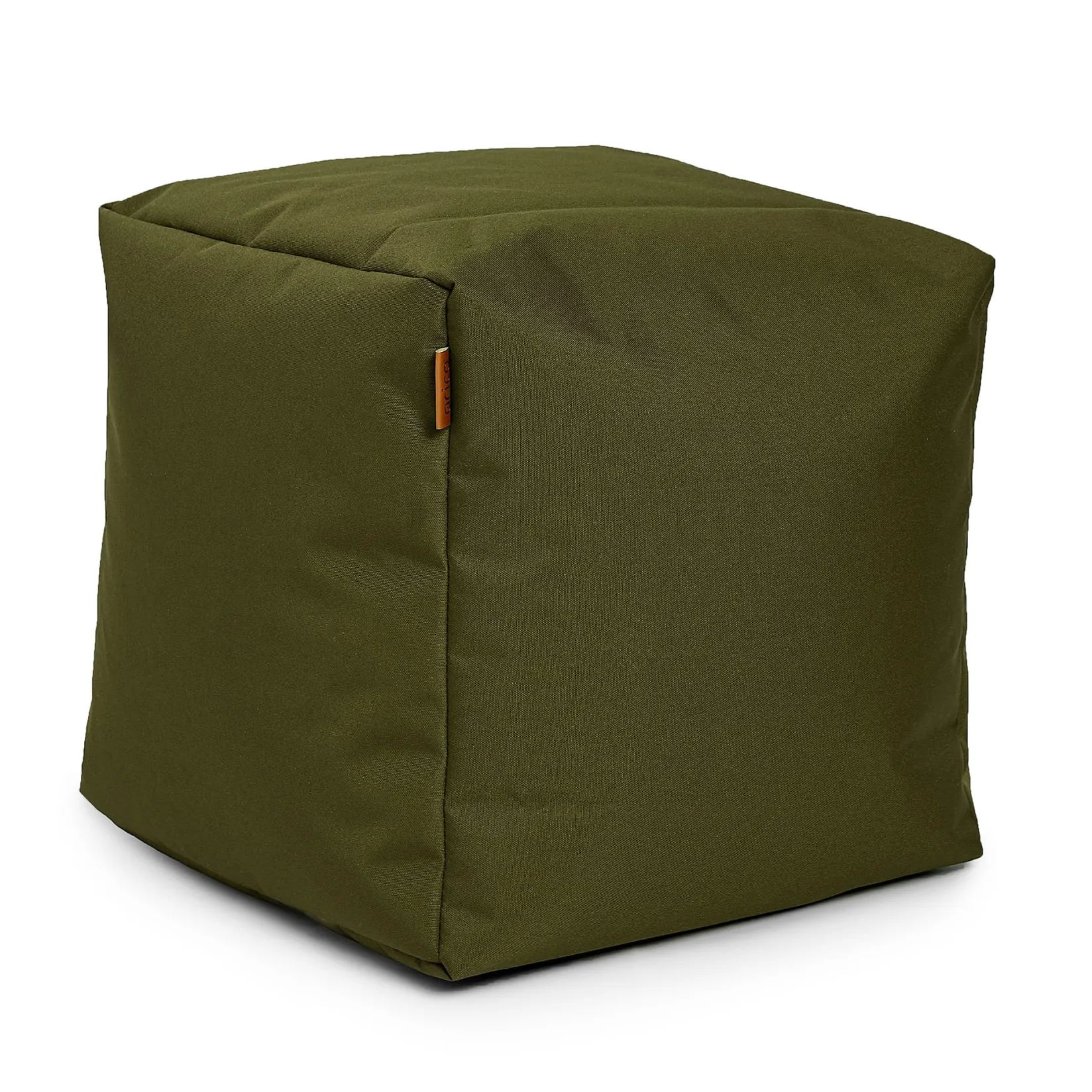 Kid'S Tables & Chairs>Arico Square Ottoman and Footrest - Olive Green