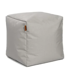 Kid'S Tables & Chairs>Arico Square Ottoman and Footrest - Stone Grey