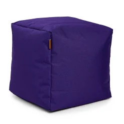 Kid'S Tables & Chairs>Arico Square Ottoman and Footrest - Purple Violette