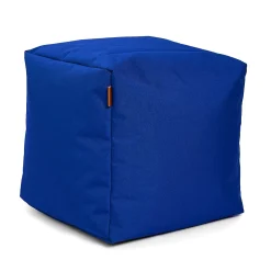 Kid'S Tables & Chairs>Arico Square Ottoman and Footrest - Indigo Blue
