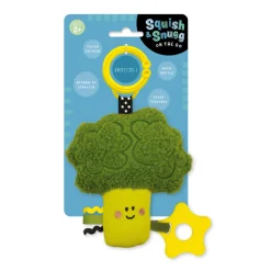 Clearance Squish & Snugg On The Go - Brocoli Developmental Toys