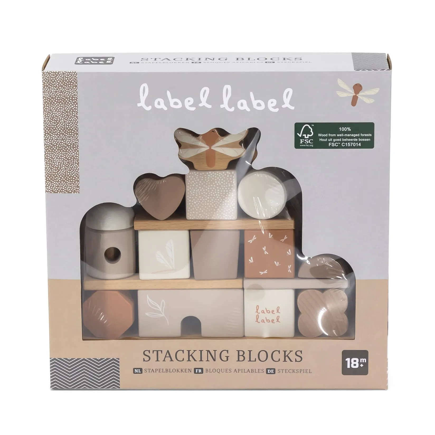 Online Stacking Blocks House - Nougat Developmental Toys|Balls & Stacking Toys