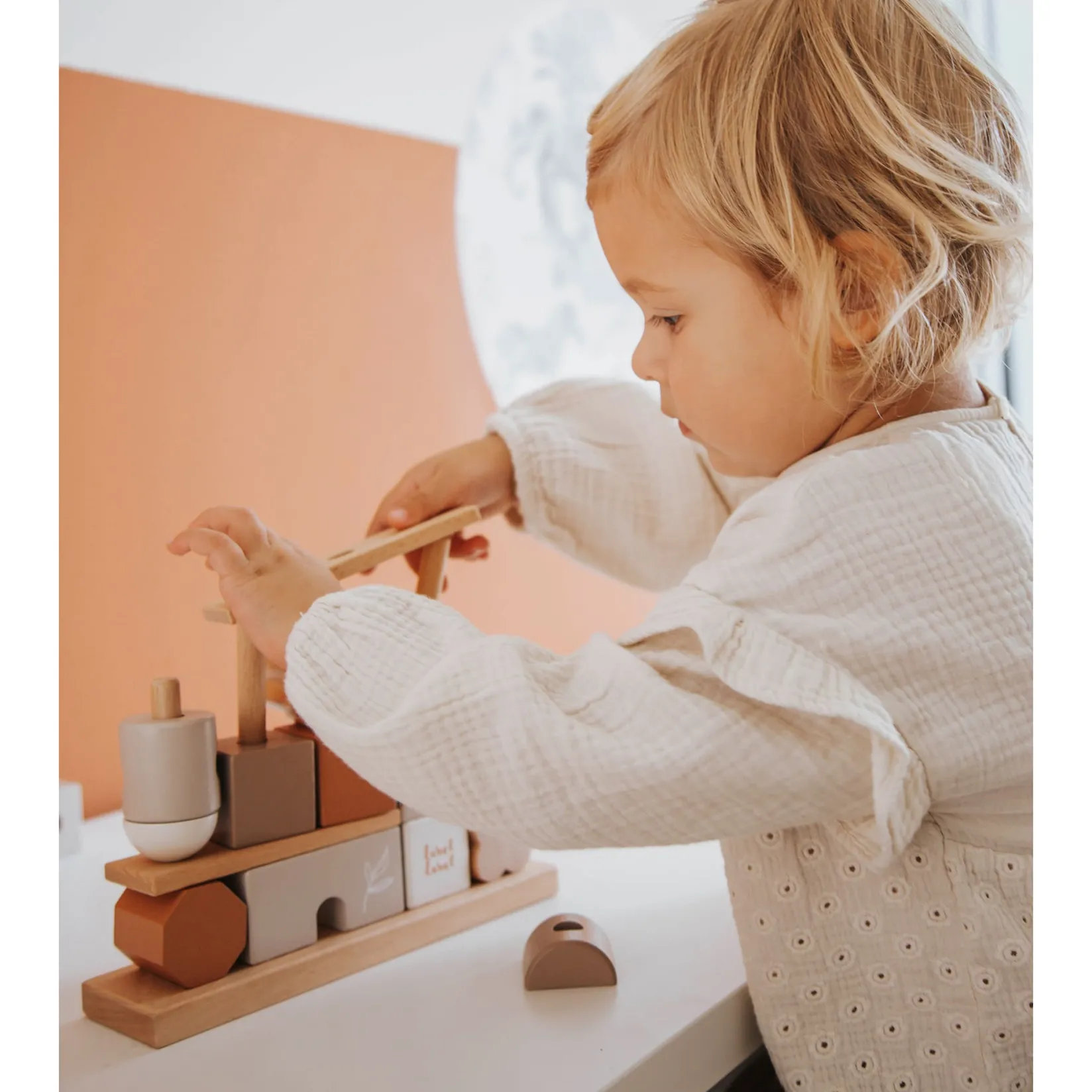 Online Stacking Blocks House - Nougat Developmental Toys|Balls & Stacking Toys