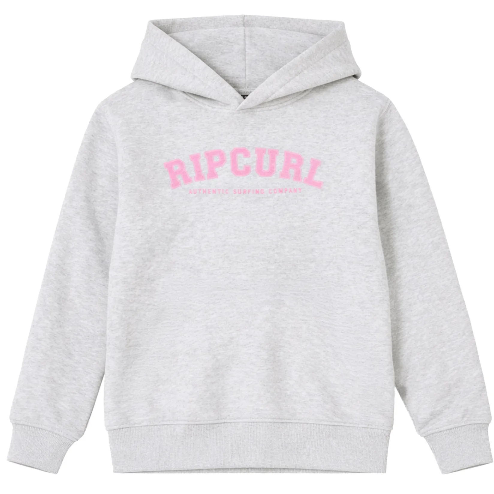 Tops|Fleeces And Sweatshirts>Rip Curl Staple Varsity Hoodie 8-14y Grey