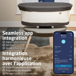 Sale Starling Smart Bassinet - Onyx Heritage Playards & Bassinets|Playards & Bassinets