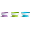Breastfeeding|Tableware>Munchkin Stay Put Suction Bowls (3)