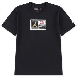 Sportswear|Tops>Jordan Stencil Tag T-shirt 8-18y Black