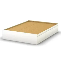 Outlet Step One Double Mates Bed with 3 Drawers - Pure White Twin, Full & Queen Beds
