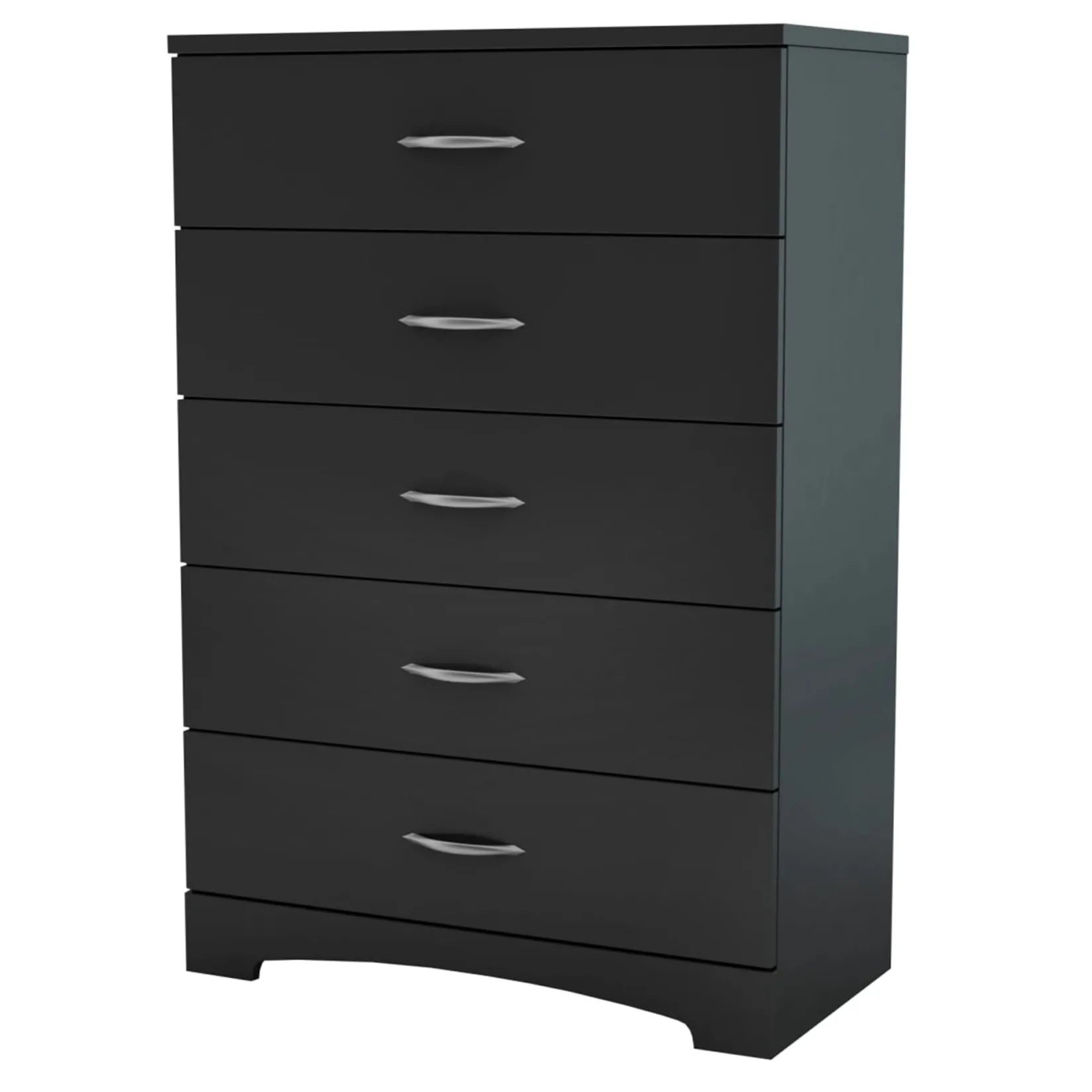 Storage Furniture>South Shore Step One 5-Drawer Chest - Pure Black