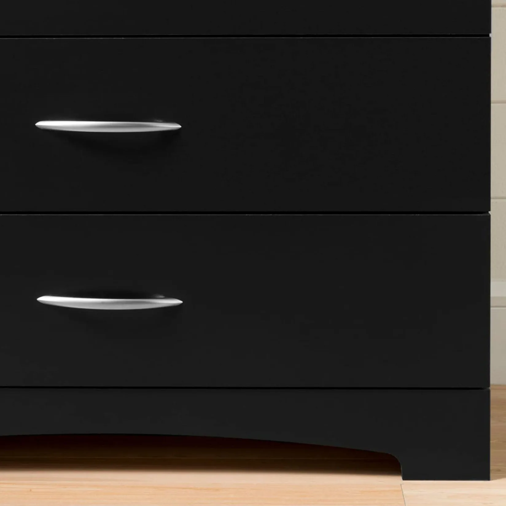 Storage Furniture>South Shore Step One 5-Drawer Chest - Pure Black