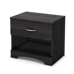 Best Step One 1-Drawer Nightstand - Gray Oak Nightstands