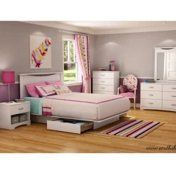 Step One 1-Drawer Nightstand - Pure White Nightstands