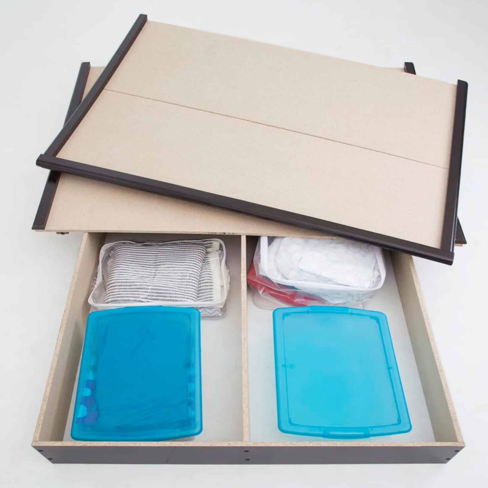 Online Step One Queen Platform Bed - Pure Black Twin, Full & Queen Beds