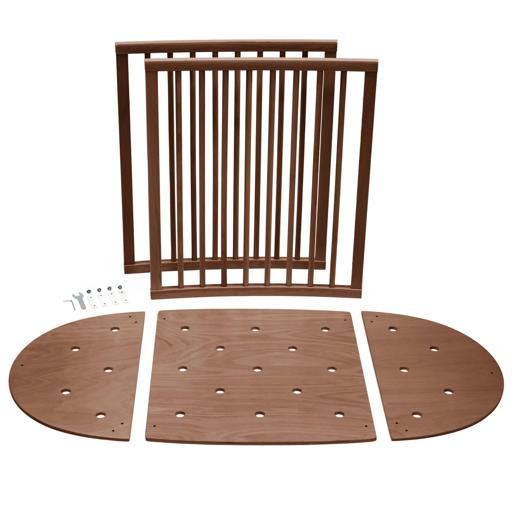 Clearance Stokke® ™ Bed Extension V3 - Warm Brown Cribs & Mattresses|Cribs & Mattresses