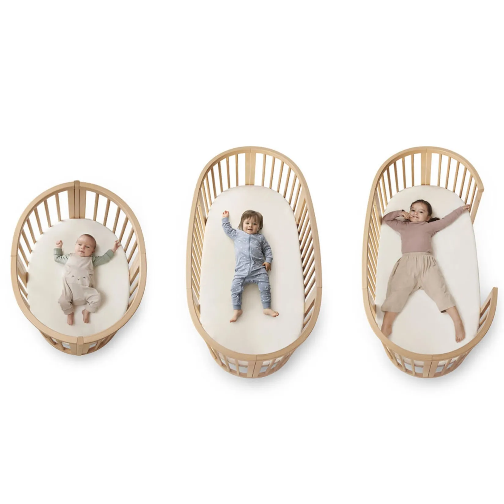 New Stokke® ™ Bed Extension V3 - Hazy Grey Cribs & Mattresses|Cribs & Mattresses